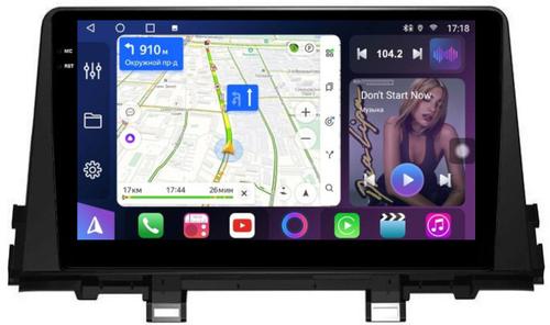 Магнитола для KIA Picanto 3 2017+ - FarCar S500-TS10 монитор 9.5" QLED на Android 14, Быстрая, CarPlay, 4G SIM-слот