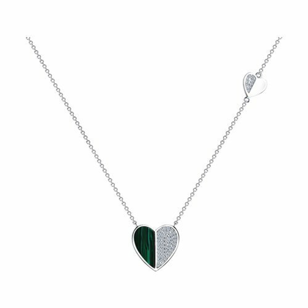 Колье из серебра