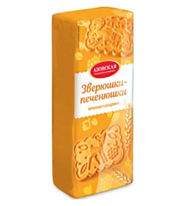 ПЕЧЕНЬЕ АКФ САХАРНОЕ ЗВЕРЮШКИ-ПЕЧЕНЮШКИ 300ГР
