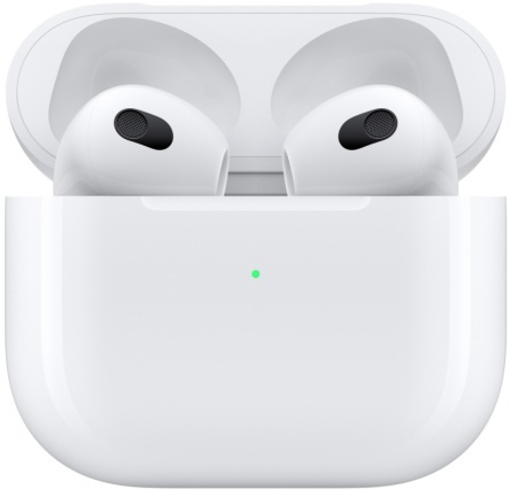 Наушники Apple AirPods с зарядным футляром Lightning (3-го поколения, 2021)