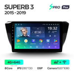 Teyes SPRO Plus 10.2" для Skoda Superb 2015-2019