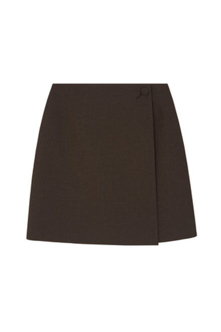 Юбка трапеция на запах