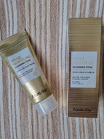 Увлажняющая очищающая пенка с муцином улитки FarmStay Snail Moisture Cleansing, 100 мл.
