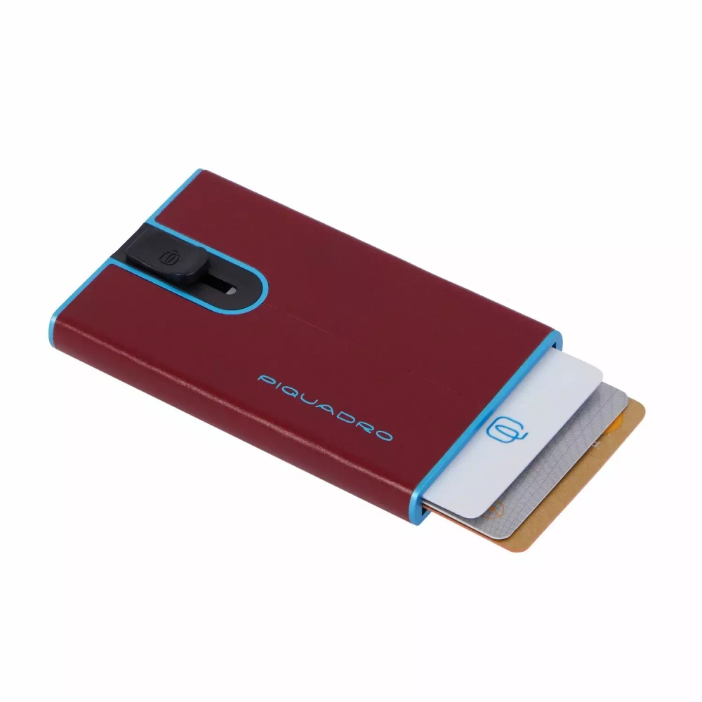 Картхолдер Piquadro Blue Square/Red