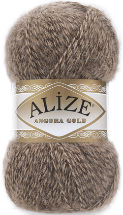 Пряжа Angora Gold, 100г, 550м, 20%шерсть,80%акрил (цена за 1 шт)
