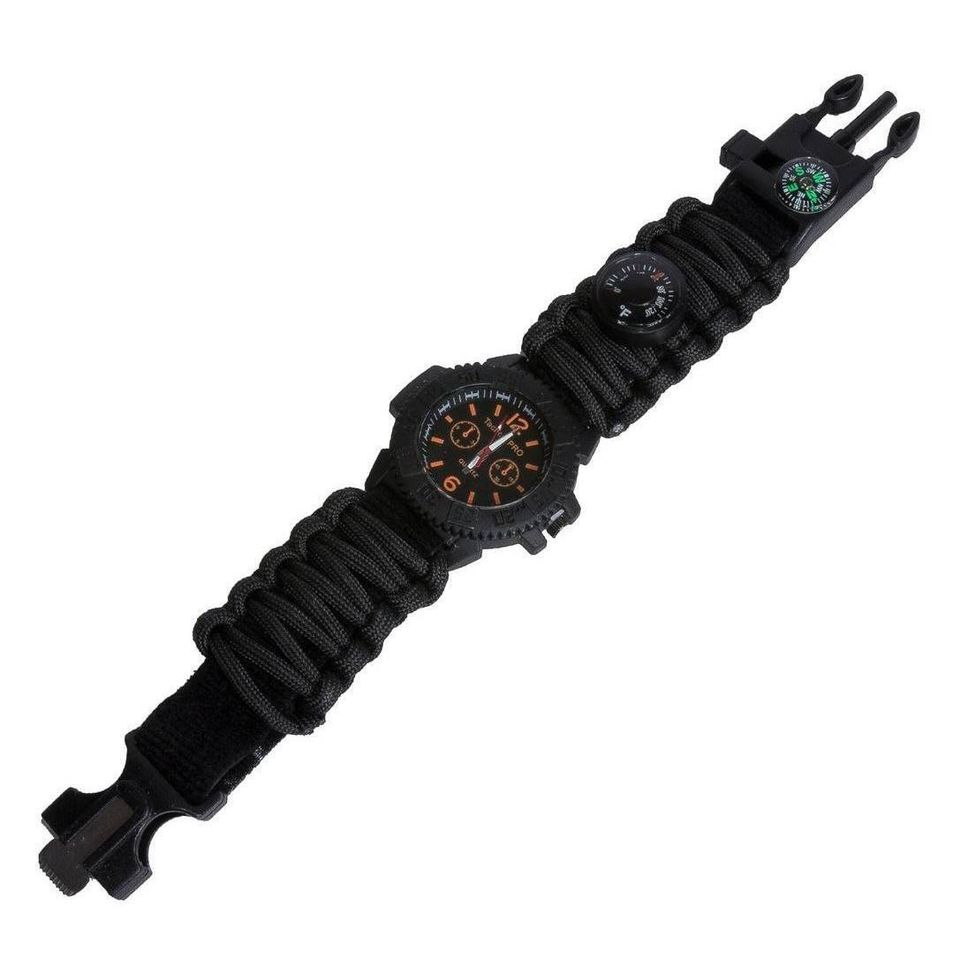 Часы Watch Adjustable with paracord (black)