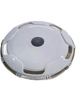 Колпак колеса R-22,5 заднего (пластик) (белый) (ТТ-ПЛ-Т01)