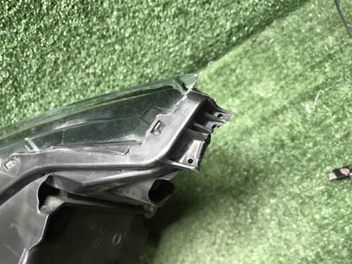 Битая Фара правая Nissan Qashqai 2 j11 (17-23) LED