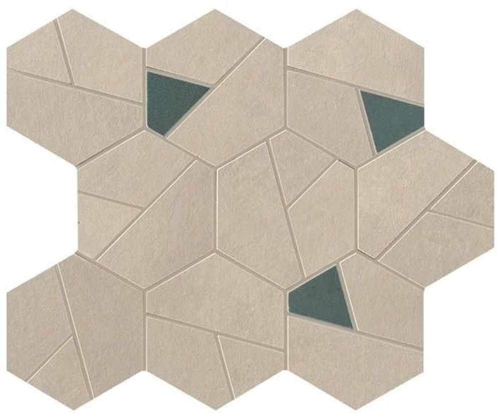 Мозаика Boost Pro Cream Mosaico Hex Blue