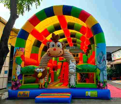 Коммерческий надувной батут «Страна Сафария 2» 10*6*6 м