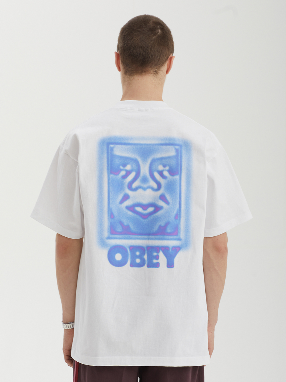 Мужская Футболка Obey Heat Map Icon
