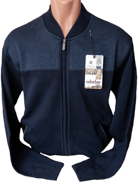 p-p 56-66. Жакет шерстяной "COLORBAR" Турция. Разъемный замок. BATAL