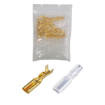 Клемма плоская 2.8мм (F) - 100 шт + Изол. втулки