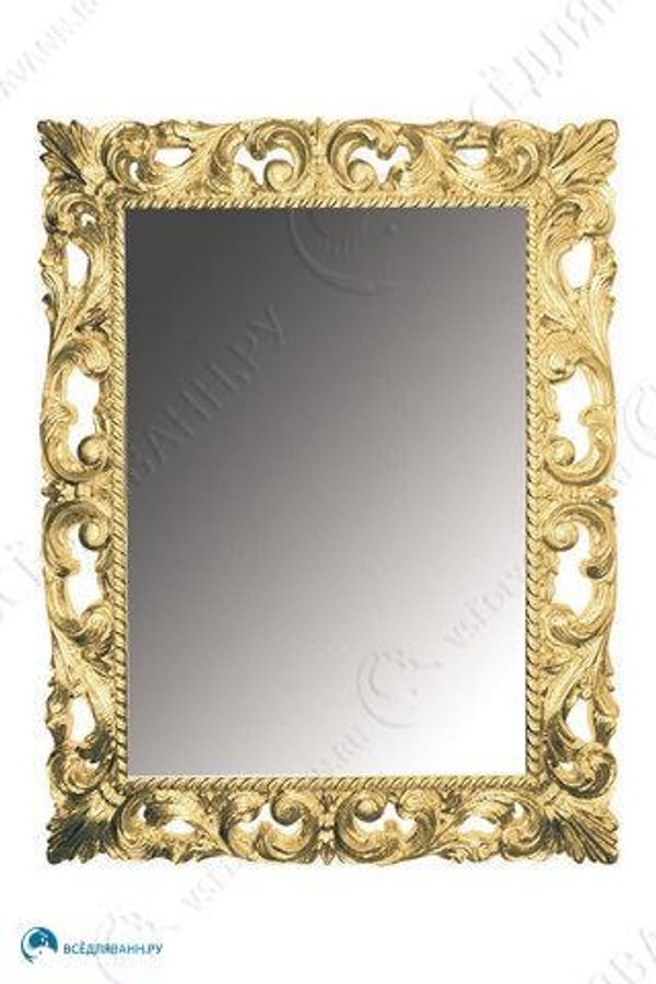 Зеркало настенное 97х70 золото Boheme 515