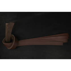 Ременная заготовка Коричневая с лицевой отделкой + Плита Пылевидная