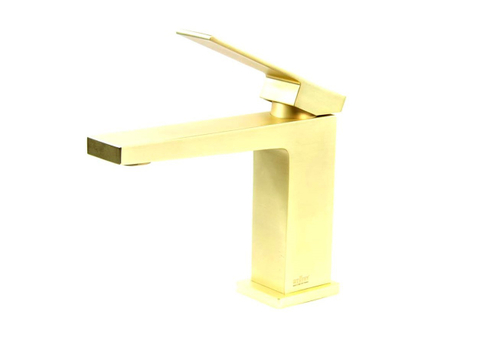 Смеситель для раковины Webert Pegaso PE830102794SSE, матовое золото