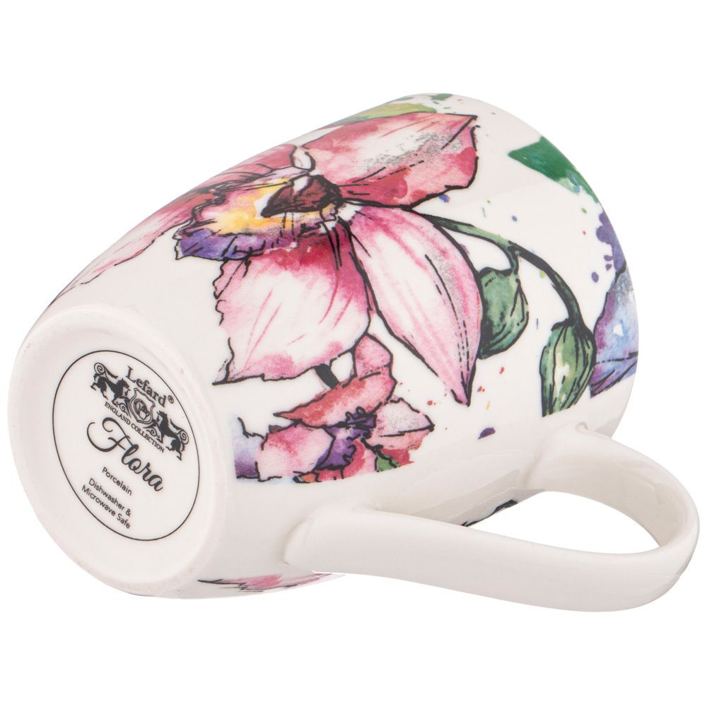 КРУЖКА "ОРХИДЕЯ" 360 МЛ (КОР=36 ШТ) 12*8,6*10,8СМ