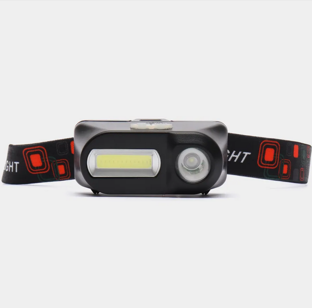 Фонарь налобный яркий Огонь HT-821-B