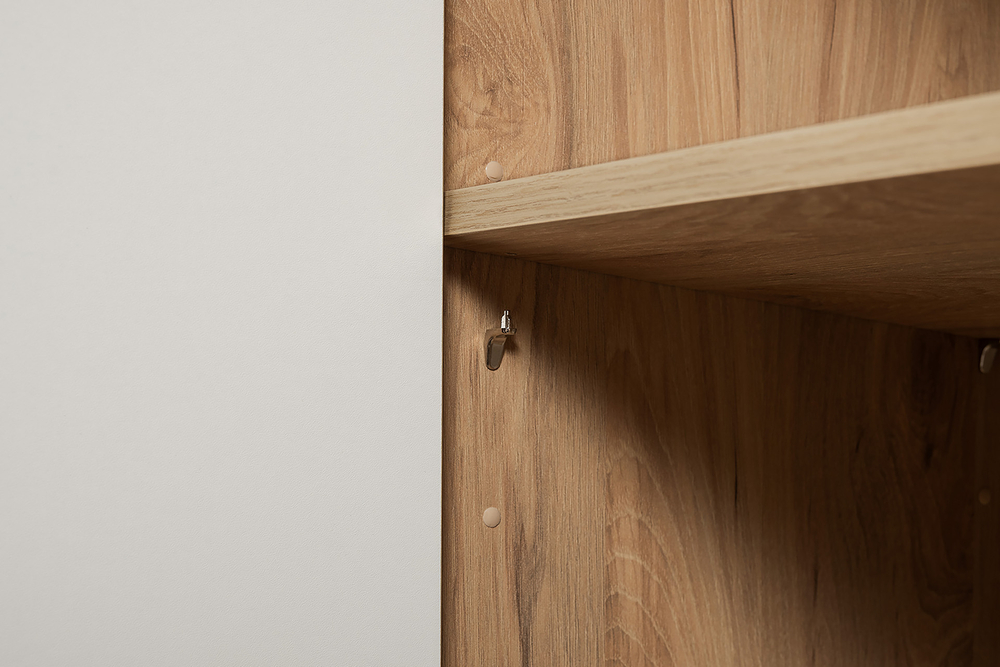 Току комод 16.230.04 Гикори Рокфорд / Белый