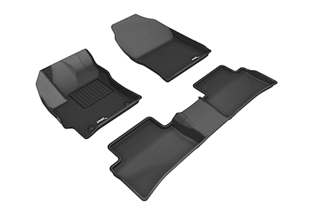 Коврики салона Sotra 3D Lux для Toyota Corolla 2018- HB (E210) черные. Арт. ST 74-00730