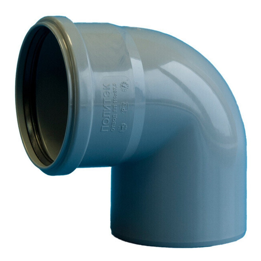 Отвод Политэк Пайп 32х87,5гр. ВК (60)
