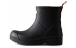 HUNTER Thermal Waterproof Slip Resistant Rain Boots Men"s Black