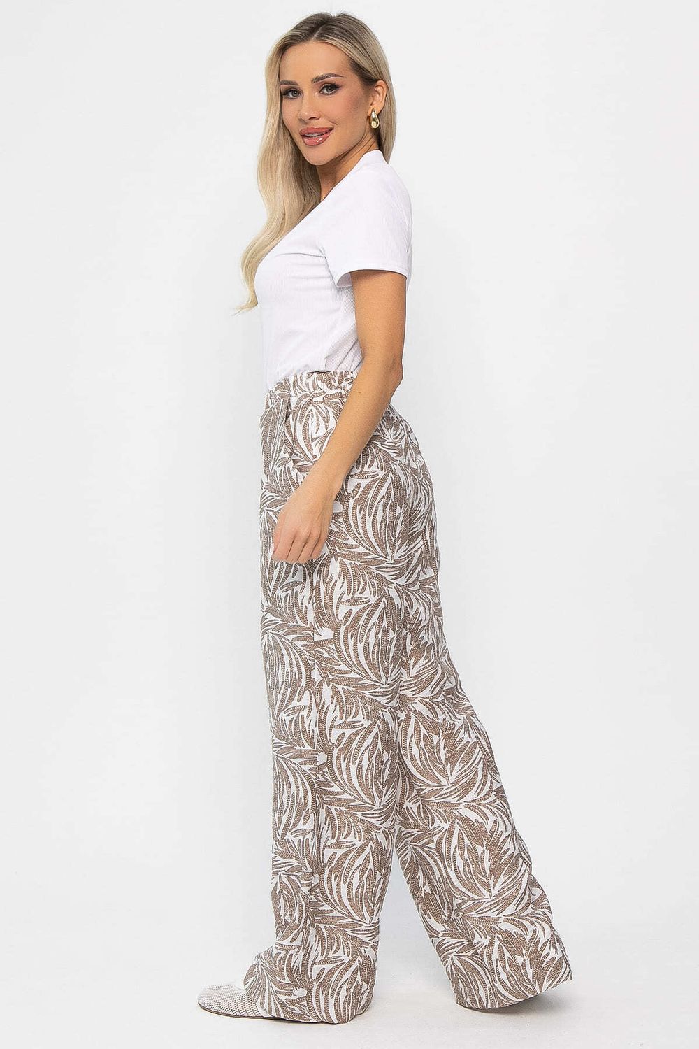 Брюки Калейдоскоп (бежевые) Б13604-30М LT Collection