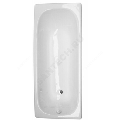 Ванна чугунная 170х70см в/к ножки 1 шт Selena