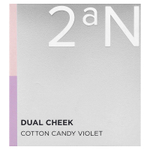 2aN, Dual Cheek, оттенок 01 сладкая вата, фиолетовый, 9 г