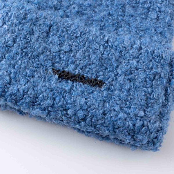 Шапка Little Lamb пыльно-синяя - фото 3