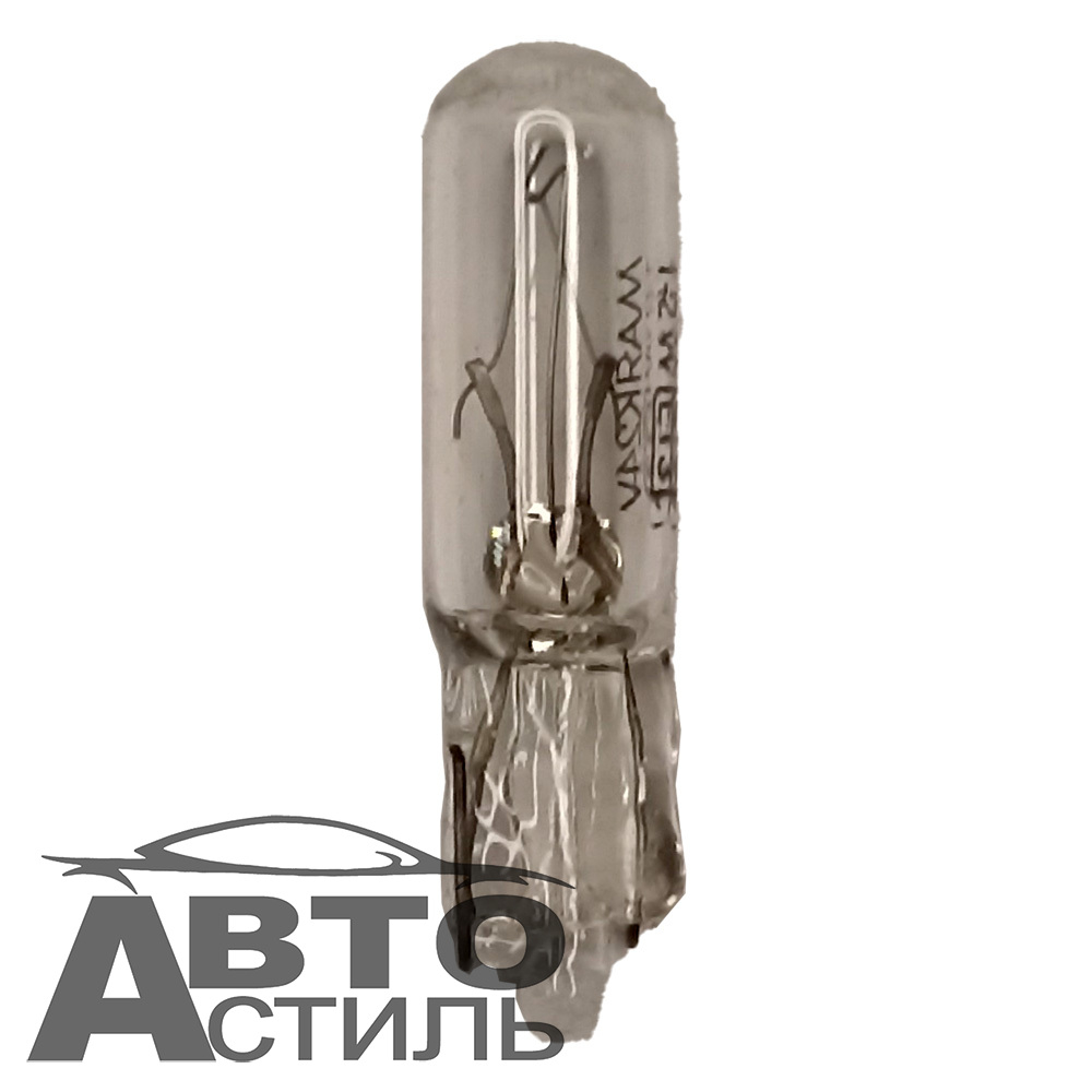 Автолампа  W 24-W 1,2W (W1,2W) (без цок) блошка (W2x4.6d) Маяк #62412бц