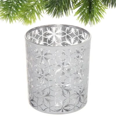 Подсвечник «Фантазия» 7*7,8 см, Белый