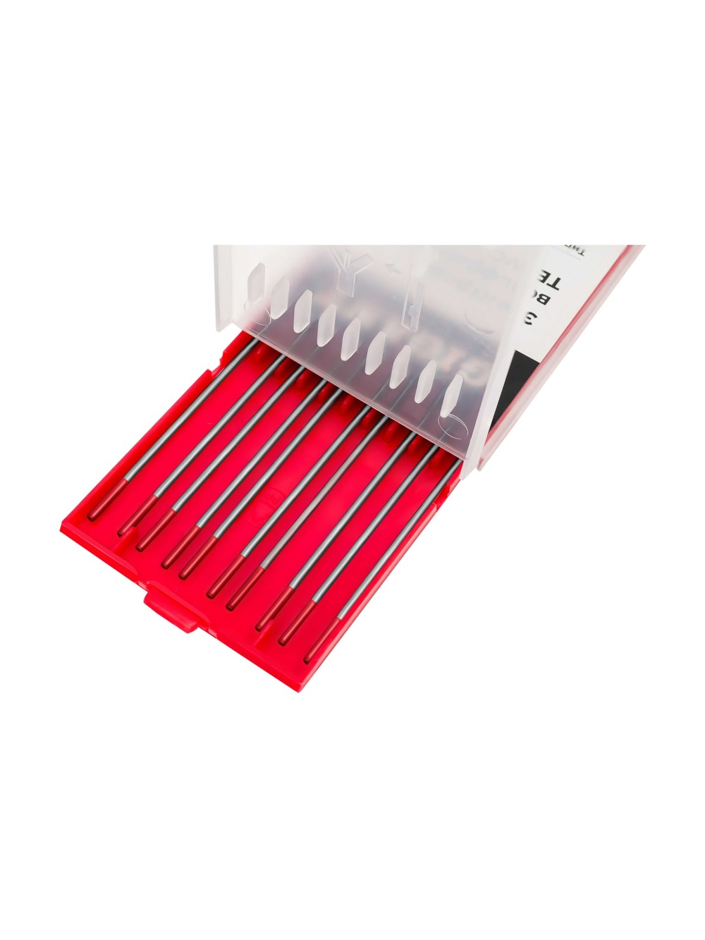 Электроды вольфрамовые (WT-20-175; 1.6 мм; красный; DC; 10 шт) Gigant TE-WT-X-1,6