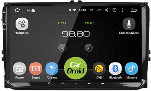 Магнитола для Volkswagen T5, T6, Tiguan, Passat, Polo, Jetta, Amarok, Golf и др., Skoda Fabia, Rapid - Airok RD-3721D на Android 10