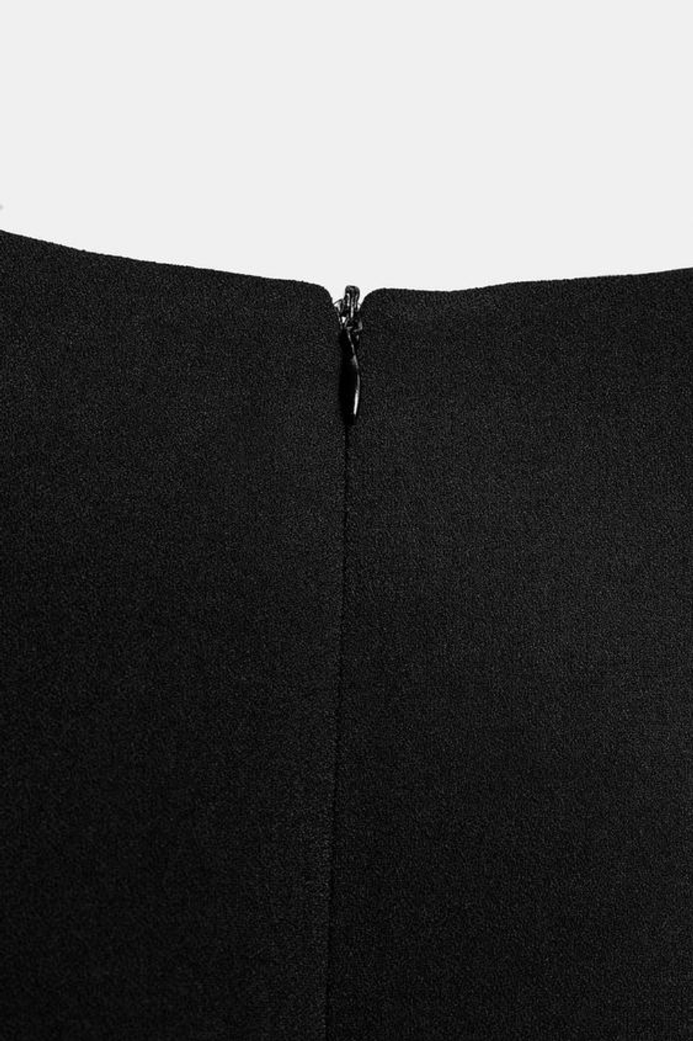 ZARA КОРОТКОЕ ПЛАТЬЕ — ZW COLLECTION, ЧЕРНЫЙ