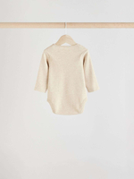 Боди с длинным рукавом для малышей Next E57-304, 3 шт., Бежевый