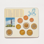 Germany 2008 Year Set (A, D, F, G, J) + 5 x 2 Euro: "St. Michaelis' Church (Hamburg)"