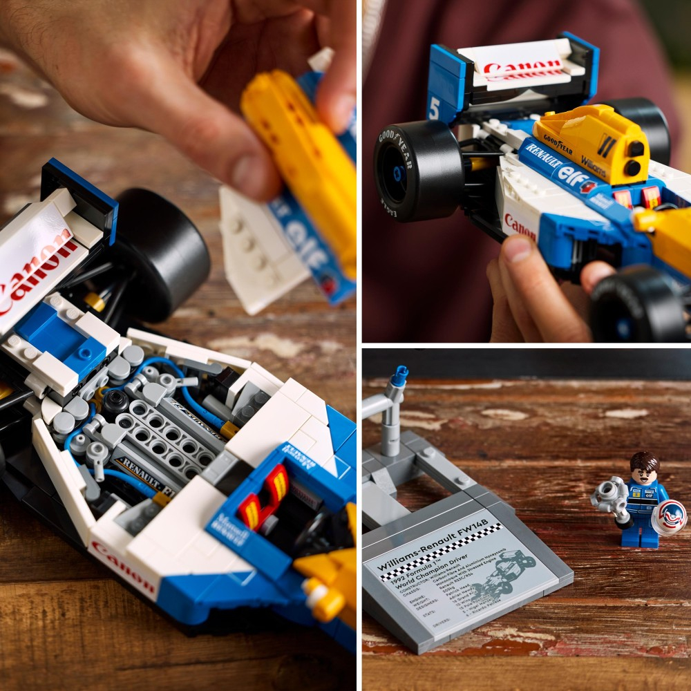 LEGO Icons - Williams Racing FW14B и Nigel Mansell 10353