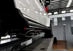 Выхлопная система с заслонками для Mercedes-Benz BENZ G-CLASS W464 G350