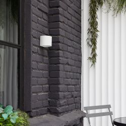 ULU-S56B-2x3W-3000K+4000K+6000K IP65 WHITE Светильник светодиодный уличный. Архитектурный накладной. С переключателем цвета свечения. Теплый3000K-Белый4000K-Дневной6000K. Корпус белый. TM Uniel