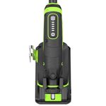 Гравер акк. Greenworks G24RT, 24V, б/щет, 6500–35000 об/мин, цанги 2,4/3,2мм, оснастка 52 шт,1х2Ач,ЗУ,сумка,кор (3200807CUA)