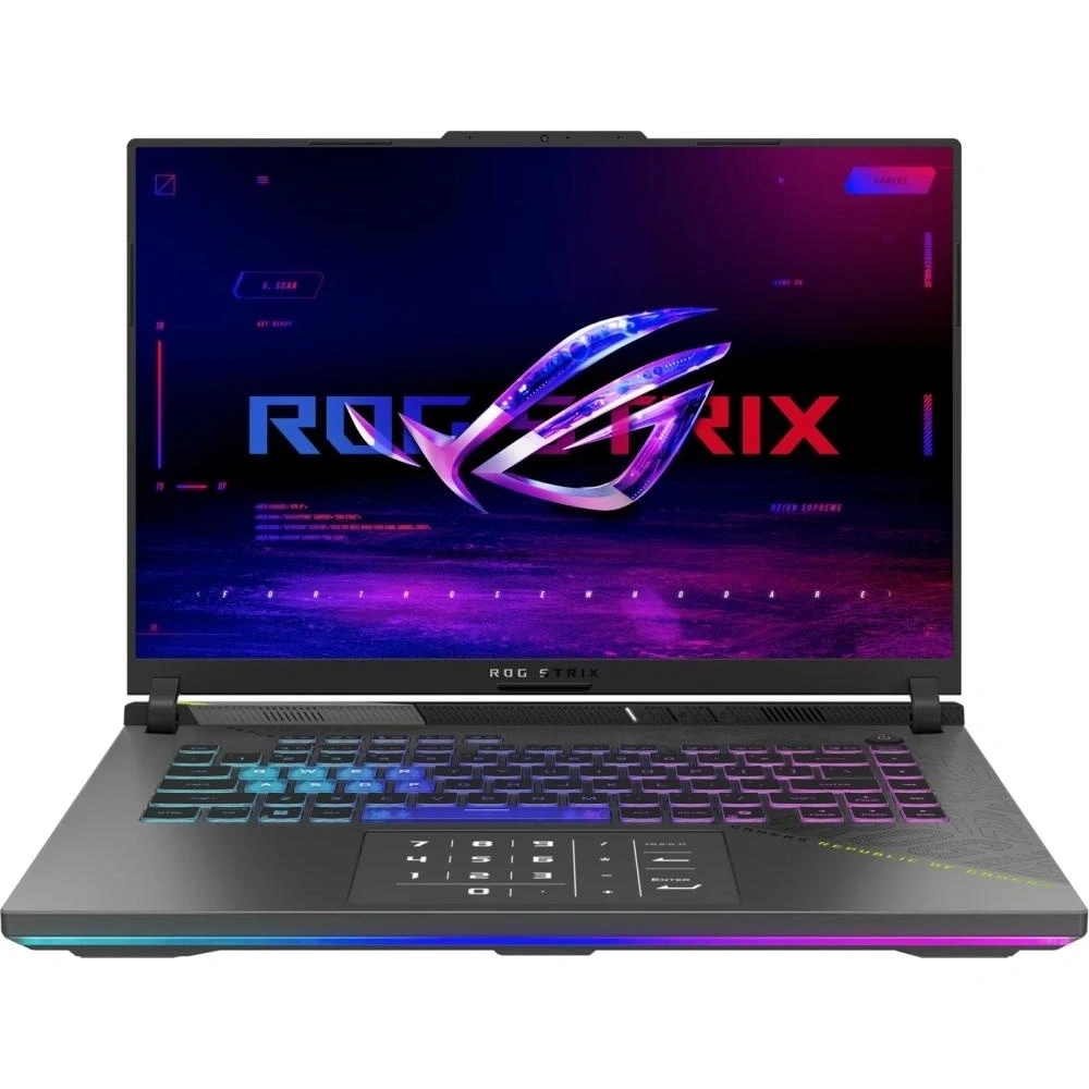 Ноутбук ASUS G614F (G614FM-S5031) 16"/WQXGA/IPS/500N/240Hz/Ryzen 9 9955HX/16GB/SSD1TB/RTX 5060 8GB/Backlit/DOS/Eclipse Gray (90NR0L17-M002B0)