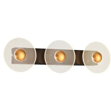 Бра 15.9W 4000K 4317-3W золото Solskin Favourite