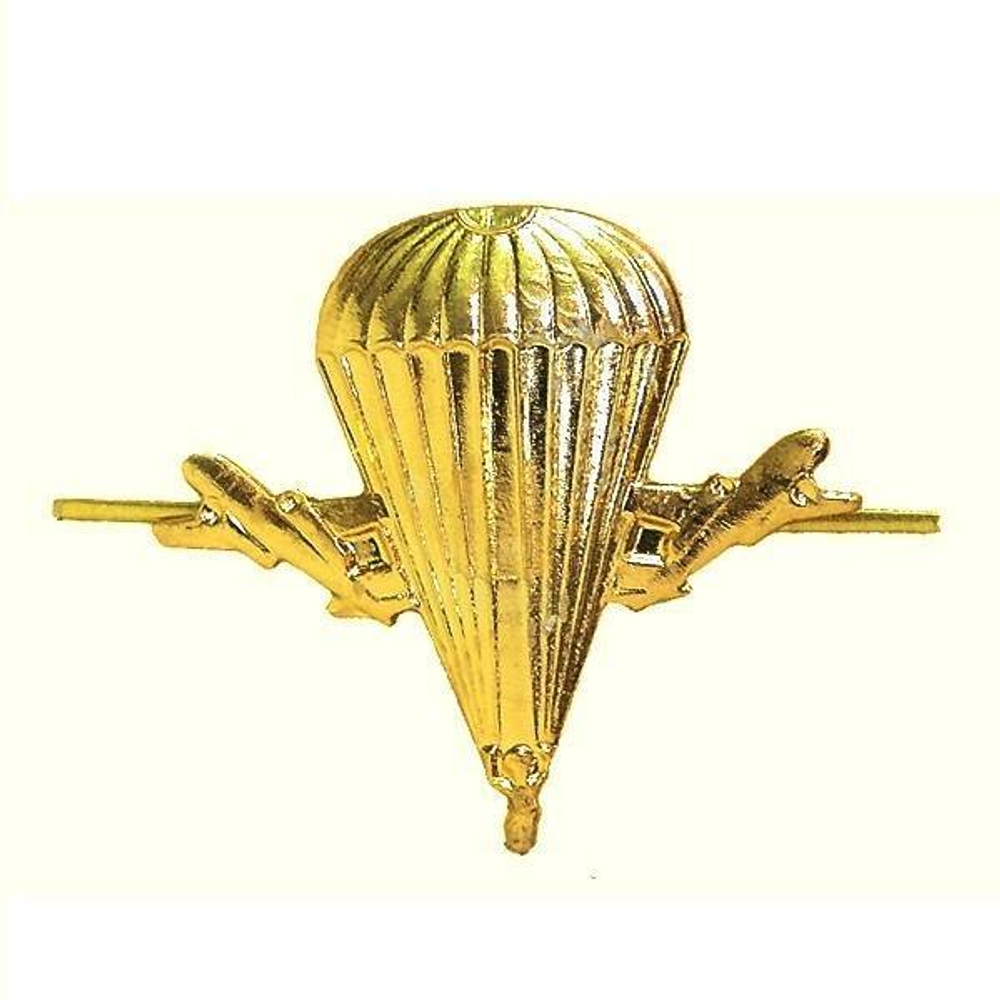 Эмблема петличная ВДВ золотая
