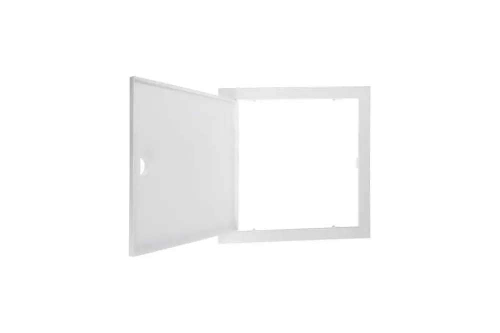 Люк ревизионный с ручкой 150х150, белый TDM