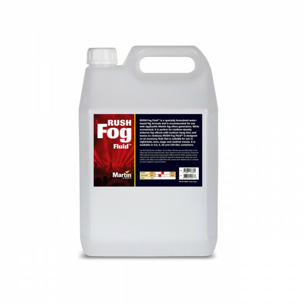 Martin JEM Pro-Fog Fluid, 2.5L - Жидкость для генераторов дыма, на водной основе, 2,5 литра.