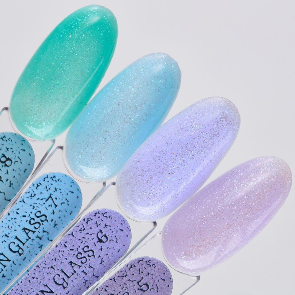 Rubber Base ALIEN GLASS №6 (8ml), IVA NAILS