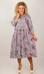 Халат на пуговицах М335