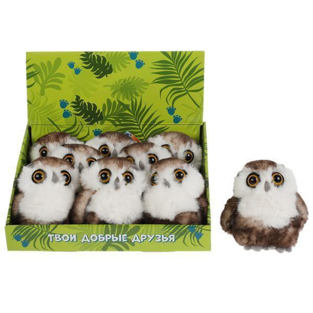 Совушка 14см без чипа, S9671NS-D (Добрые игрушки)