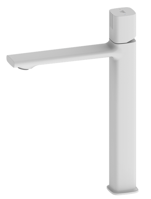 472612-F Смеситель од. для раковины-чаши (БЕЛЫЙ) ViEiR (10/1шт)